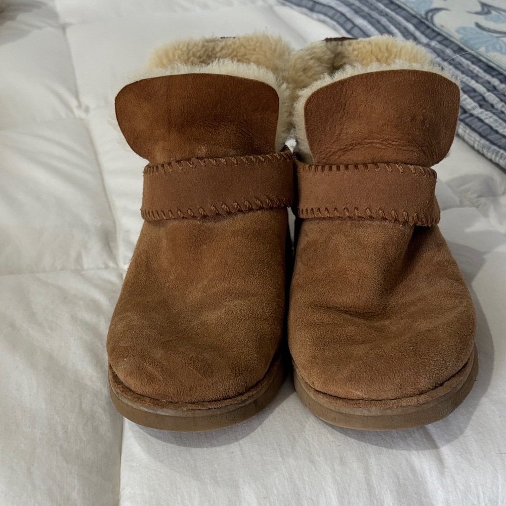 UGG Brown Suede Ankle Boots
